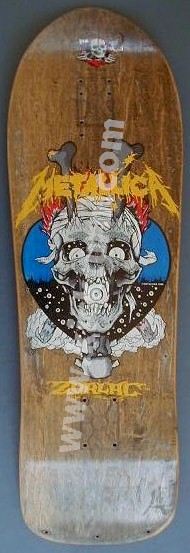 Zorlac Deck Zorlac Banner Pushead Art Vintage Old School
